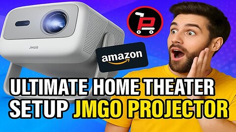 Ultimate Home Theater Setup with JMGO N1S GTV Projector