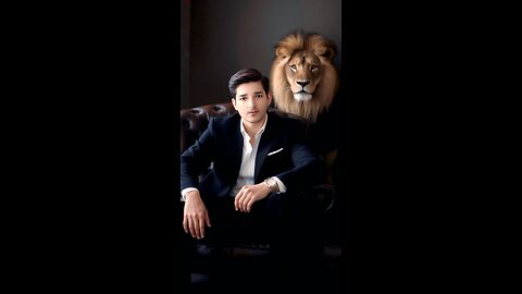 TikTok with lion king.
