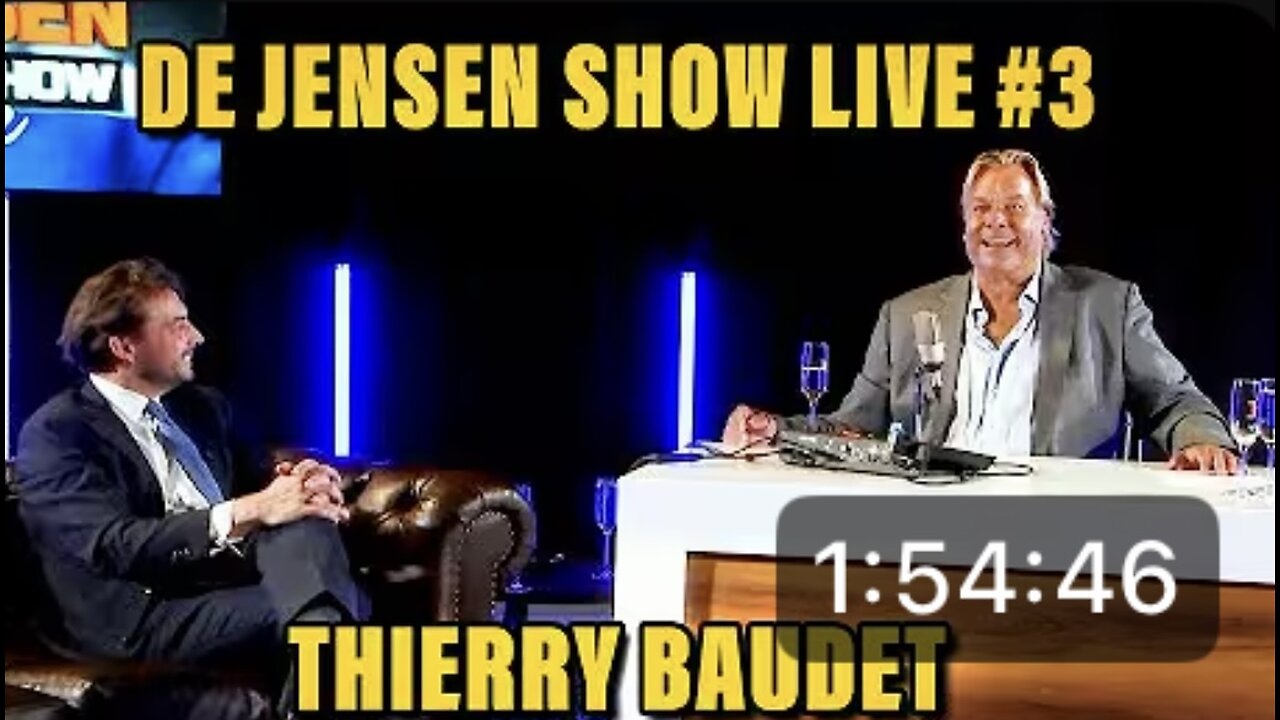 Thierry Baudet bij Rober Jensen show