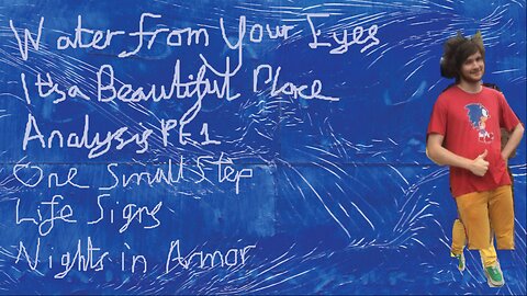 Analysis of Water From Your Eyes' album It's a Beautiful Place pt.1 (streamed 2025 08 26)