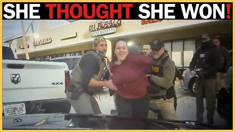 Florida Woman REGRETS Attacking ICE Agents: Leftist Learns the Hard Way!