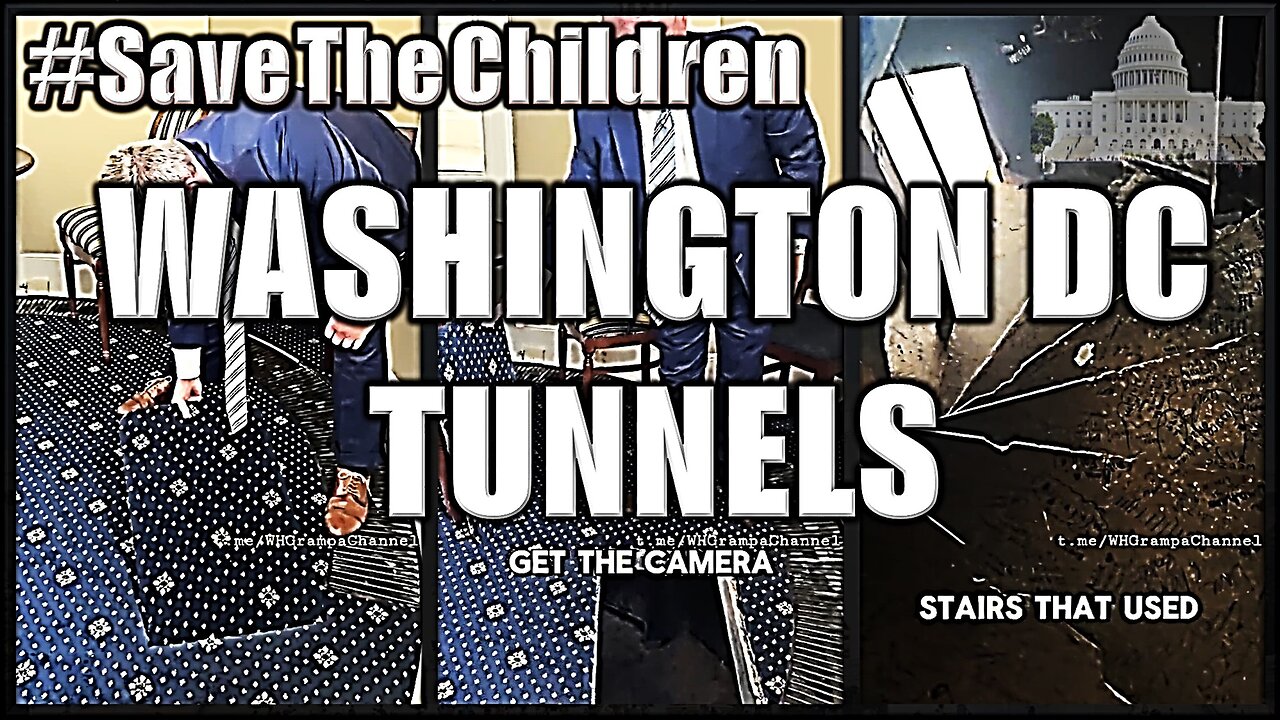 ⚠️UNDERGROUND CAPITOL TUNNELS IN DC!🚨 😠 (2mins): Like this in every government worldwide!