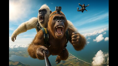 Bigfoot Vlog #11: SKYDIVING AT 15,000 FT!! 🪂🦍 | GoPro Footage Goes Wild!