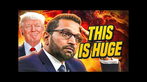Breaking: Kash Patel Just Dropped A Major Bombshell!!