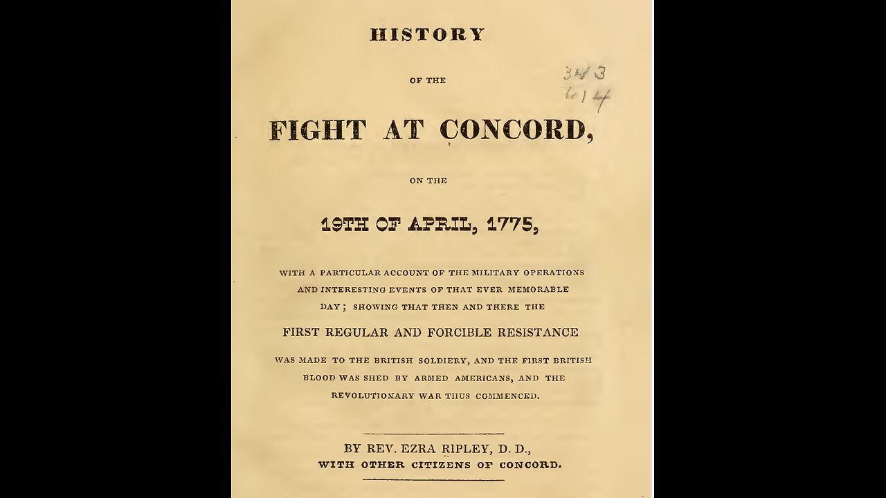 1775 THE SHOT HEARD ROUND THE WORLD