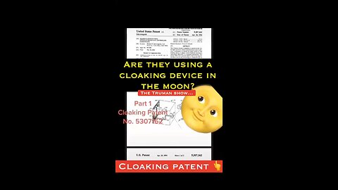 Are They Using A Cloaking Device In The Moon?
