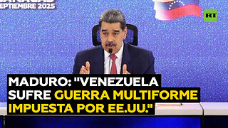 Maduro: "EE.UU. ha sometido a Venezuela a una guerra multiforme"