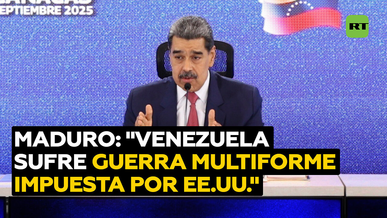 Maduro: "EE.UU. ha sometido a Venezuela a una guerra multiforme"