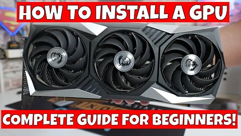 How To Change A PC Graphics Card For Beginners Full Removal & Installation Guide