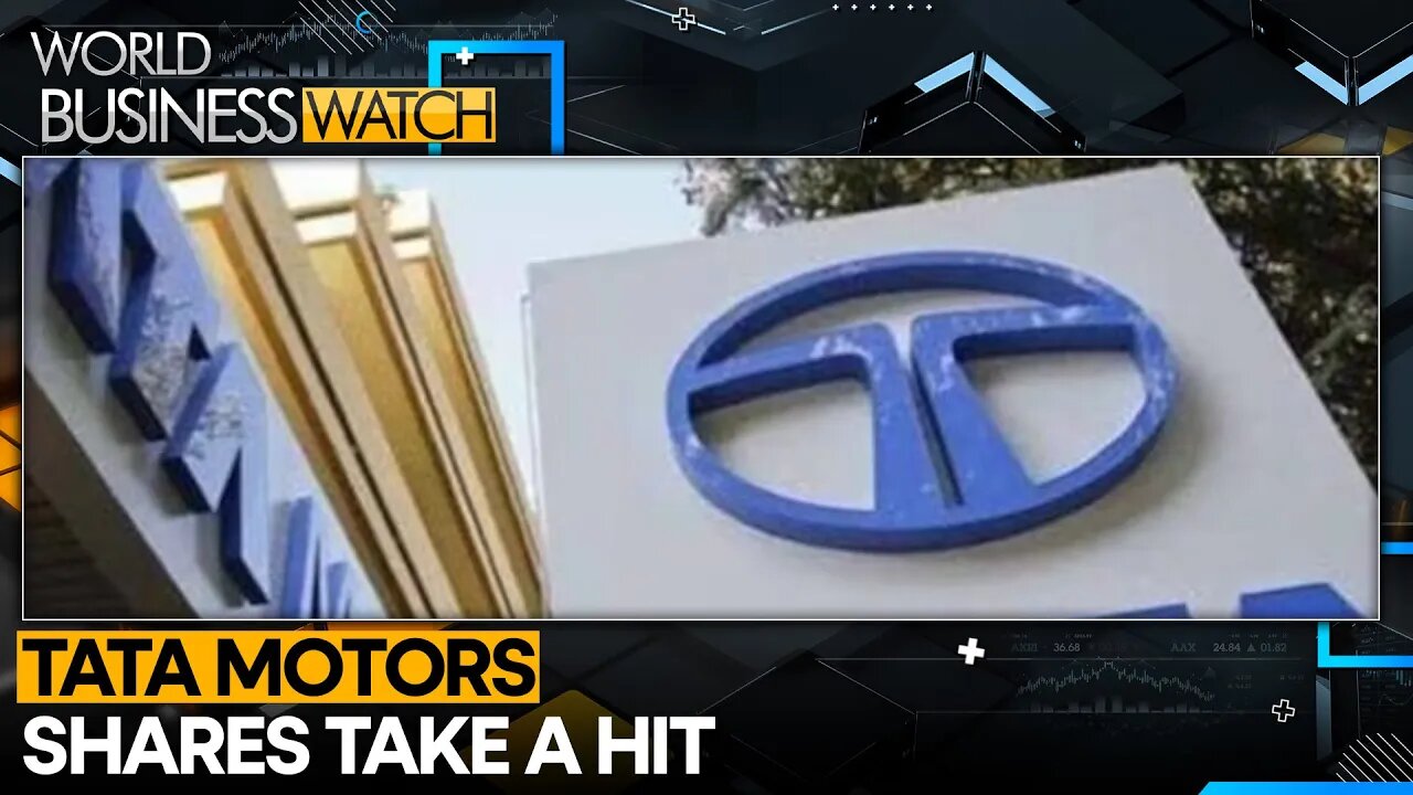 Tata Motors Shares Drop 10% Amid Tariffs | World Business Watch