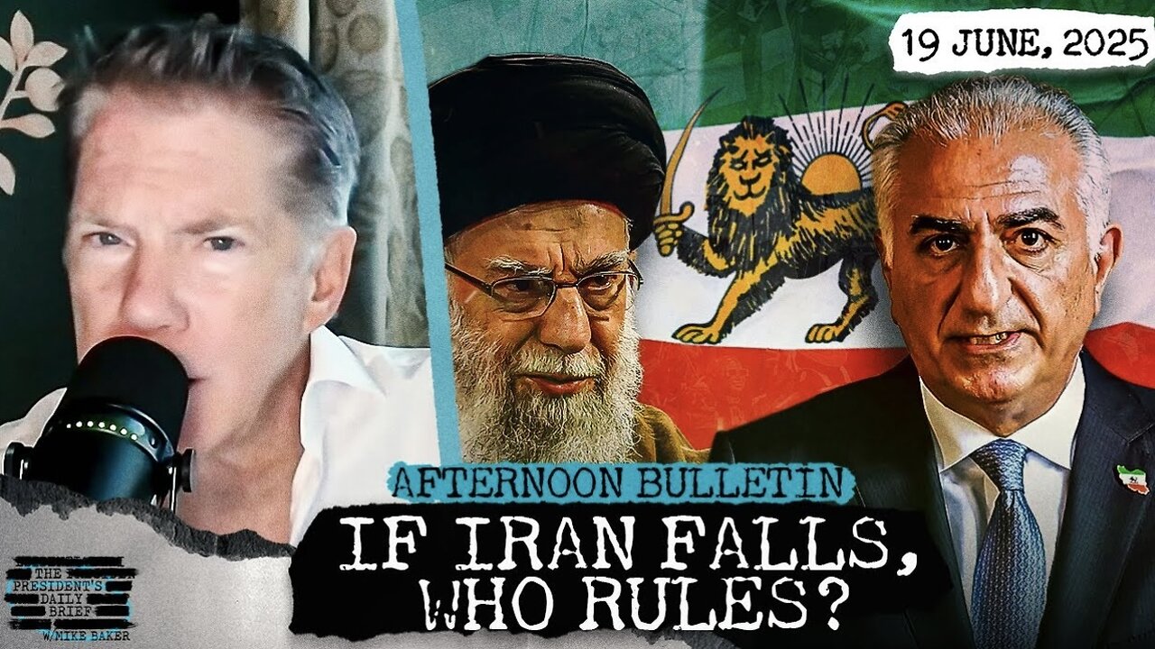 Who Takes Over If the Mullahs Fall In Iran? & Europe’s Anti-Tourism Rage