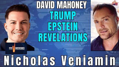 David Mahoney & Nicholas Veniamin Dive into “Trump: Epstein’s Secret Informant”