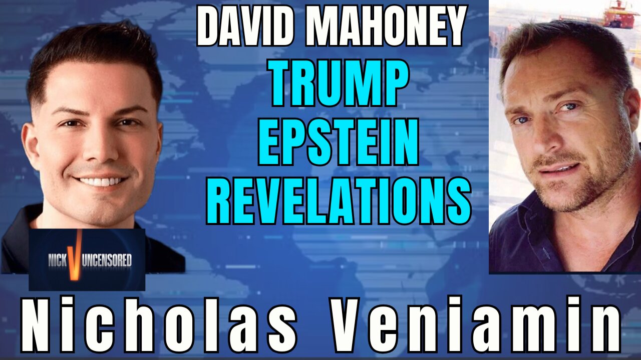 David Mahoney & Nicholas Veniamin Dive into “Trump: Epstein’s Secret Informant”