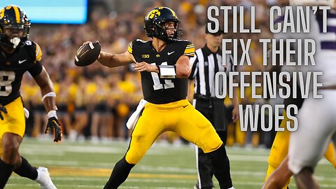 New quarterback, same lack of passing production for Iowa through Mark Gronowski's first 2 games