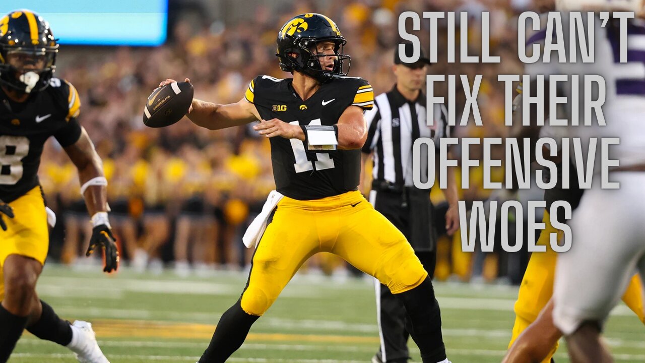 New quarterback, same lack of passing production for Iowa through Mark Gronowski's first 2 games