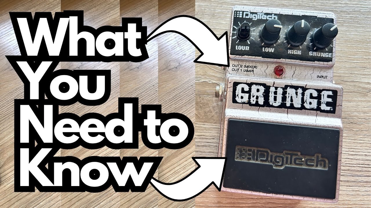 What I Like (and Don't) About the DigiTech Grunge Pedal