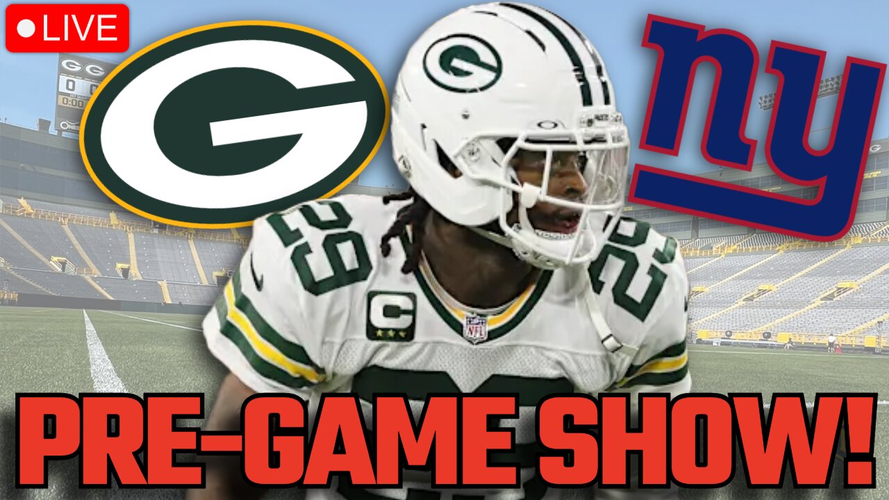 Green Bay Packers vs New York Giants Pre-Game Show! Who Has The Edge?!