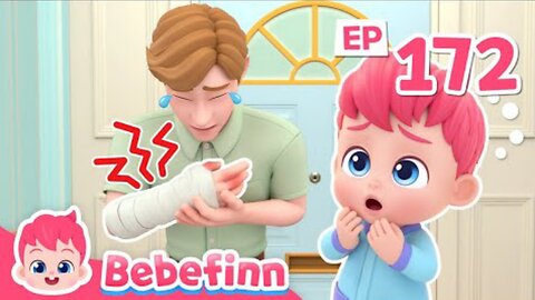 Help! Dad Is in Pain | Song for Kids | Bebefinn Nursery Rhymes