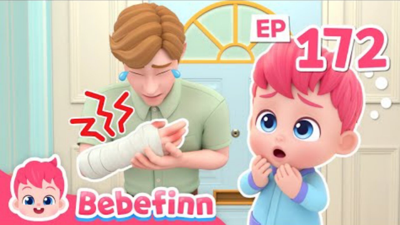 Help! Dad Is in Pain | Song for Kids | Bebefinn Nursery Rhymes