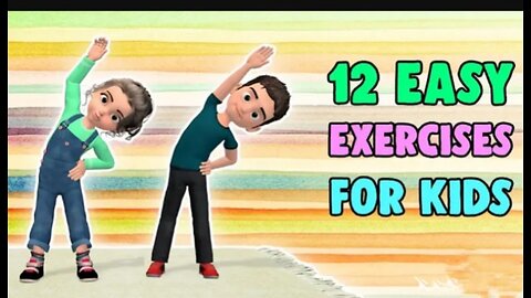 12 Easy exercise for kids at home