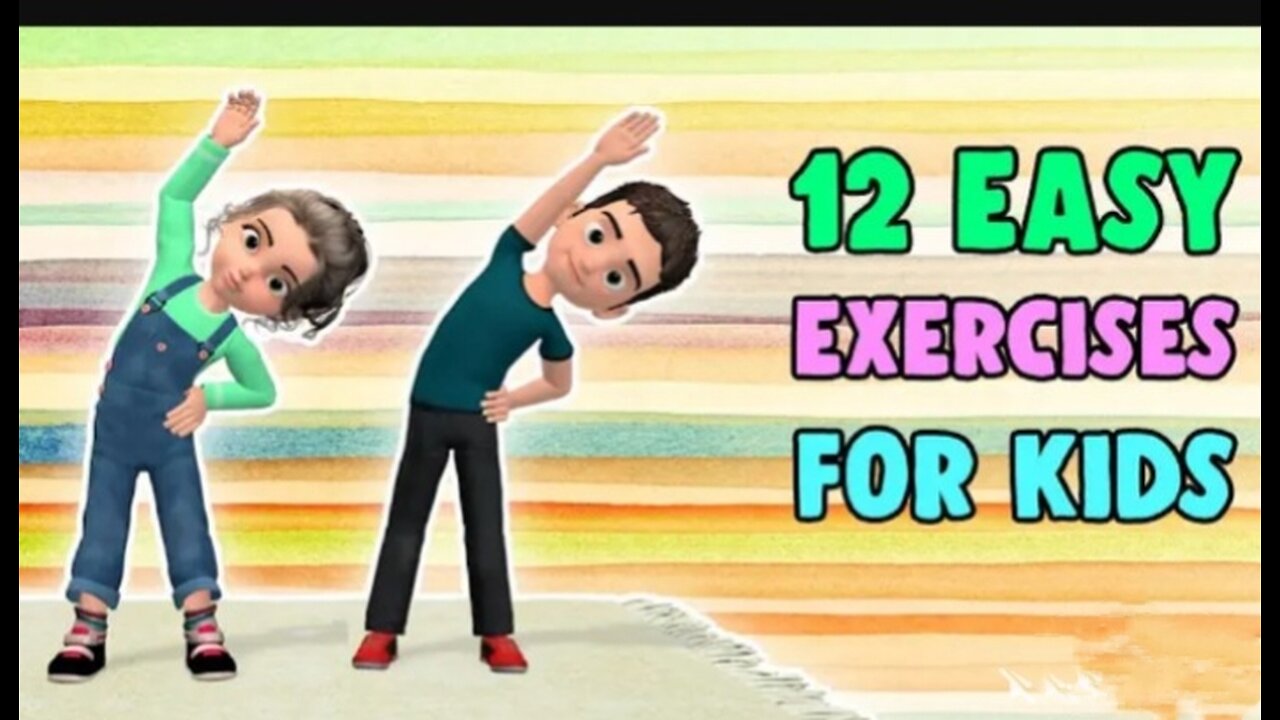 12 Easy exercise for kids at home