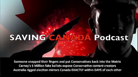 SCP307 - Carney's 5 Million vote fraud and Conservatives are covering it up.