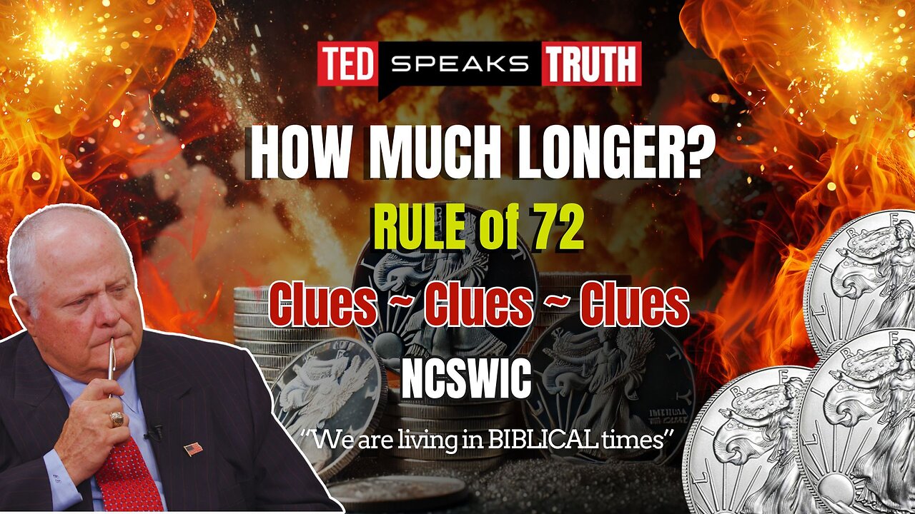 HOW MUCH LONGER? RULE of 72 Clues ~ Clues ~ Clues ~NCSWIC~ “We are living in BIBLICAL times”