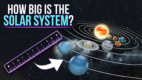 How big our solar system😨?