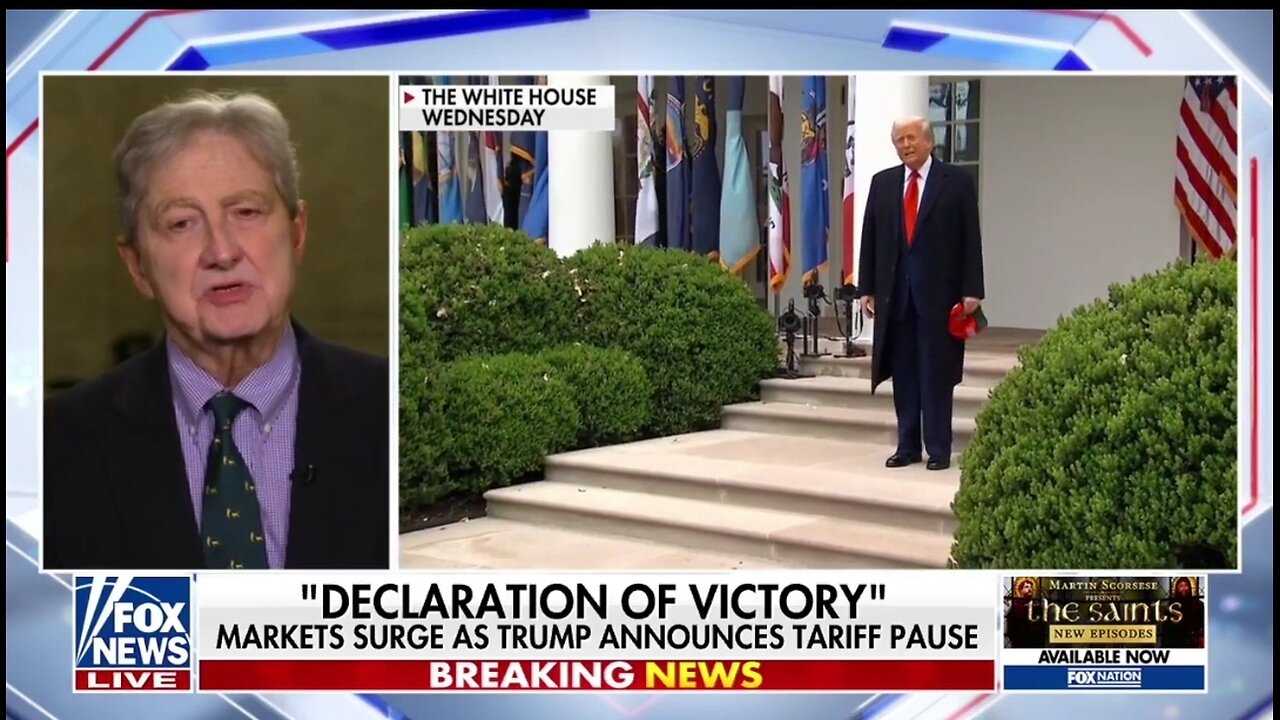 Sen John Kennedy: Trump Hit Back Very, Very Hard