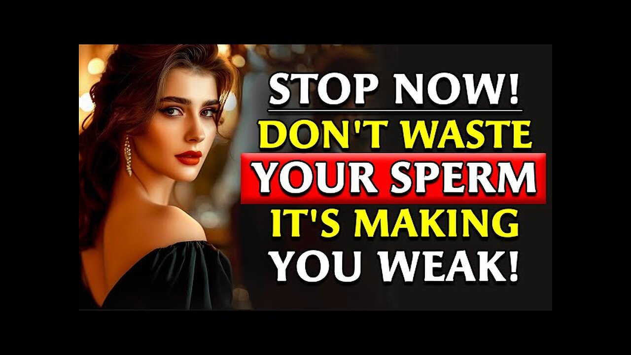 Stop now don't waste your sperm its making you weak !