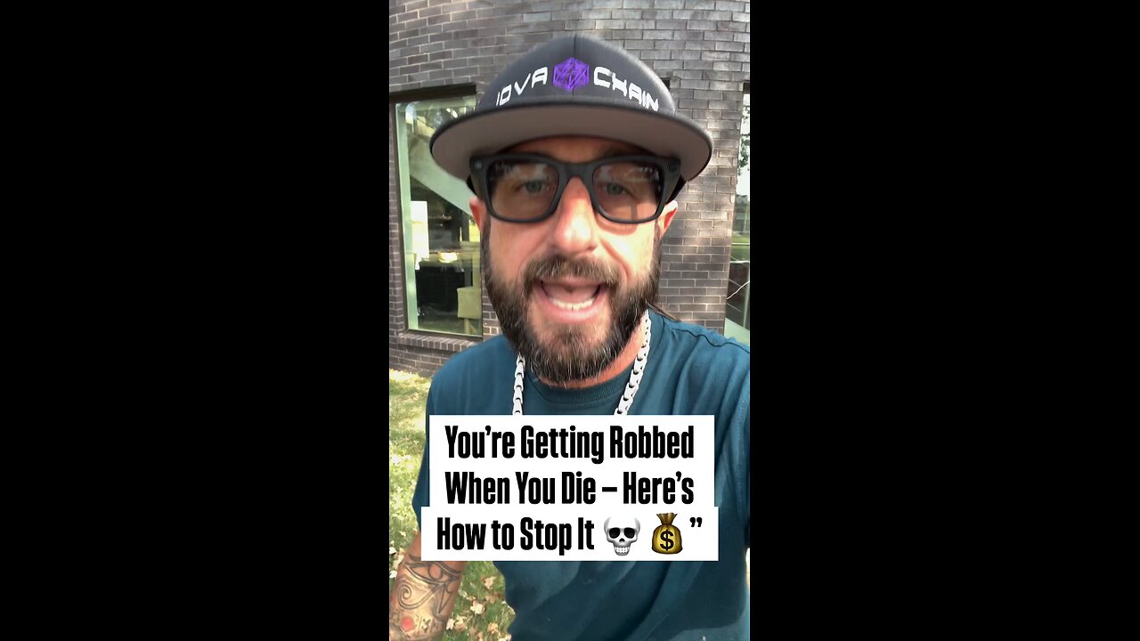 You're getting rubbed when you die!