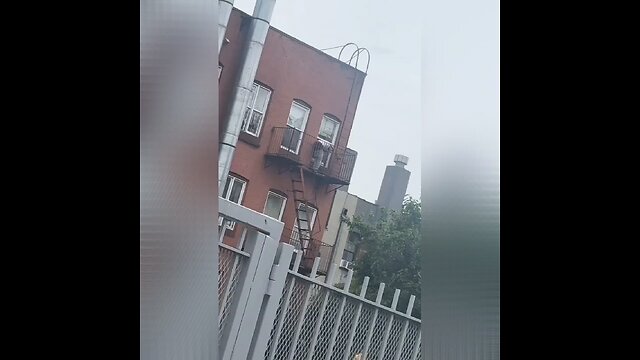 Dude Gets Beaten Thru A Window By His Girlfriend After He Broke Into Her House