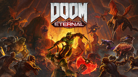 🟢LIVE in 1440p - DOOM ETERNAL - FIRST TIME - ROCKETLEAGUE TOURNY AT 12 (if i get bored of doom)