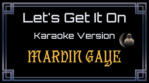 Marvin Gaye - Let's Get It On (CC)