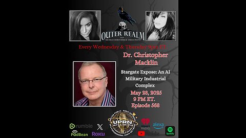 Stargate Expose: AI Military Industrial Complex- What is it really About? with Dr. Christopher Macklin