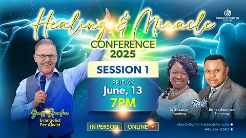 LIVE!🔥HEALING & MIRACLE CONFERENCE - SESSION 1 | EVANGELIST PER AKVIST