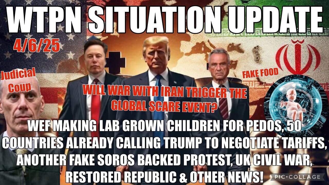 WTPN ~ Judy Byington ~ Situation Update ~ 4-6-25 ~ Trump Return ~ Restored Republic via a GCR