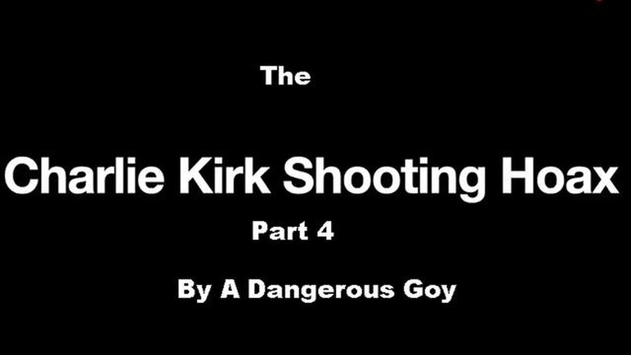 The CHARLIE KIRK SHOOTING HOAX - LOW BUDGET SCRIPT WRITERS AND KASH PATEL'S 33 DOUBLE-DOWN