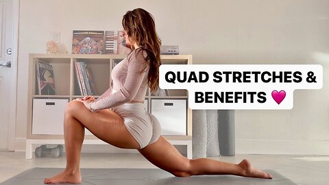 Quad & Hip Stretches Yoga with Suzie