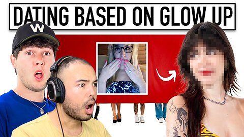 Kalkazian reacts Zach Justice | Blind Dating Girls Based on Their Glow Up