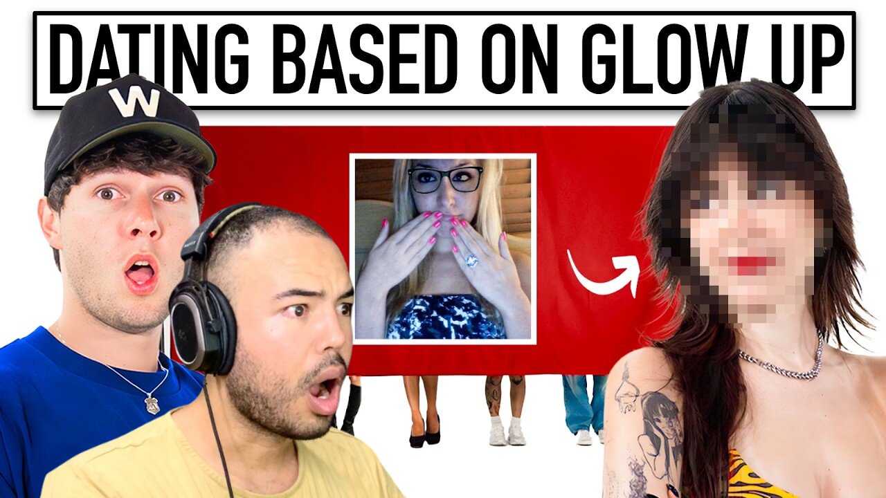 Kalkazian reacts Zach Justice | Blind Dating Girls Based on Their Glow Up
