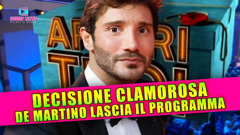 Stefano De Martino Lascia il Programma: La Decisione Sconvolge i Fan!