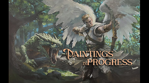 Fantasy Art in Progress