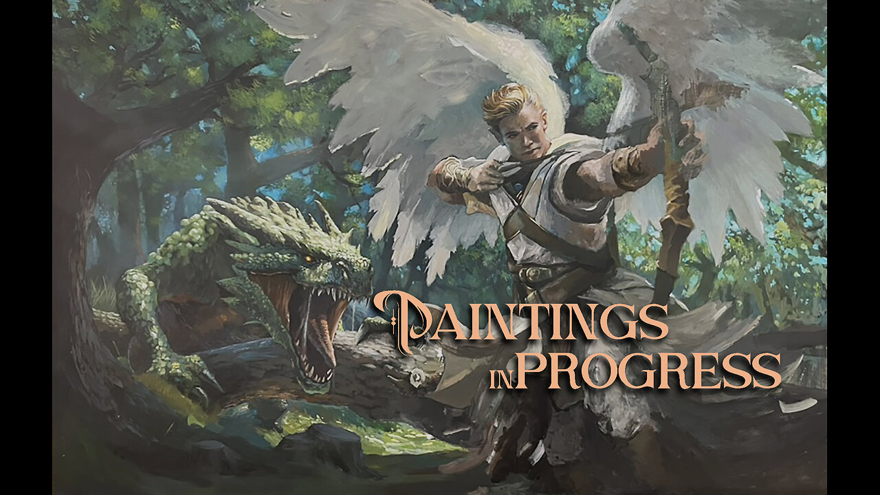 Fantasy Art in Progress