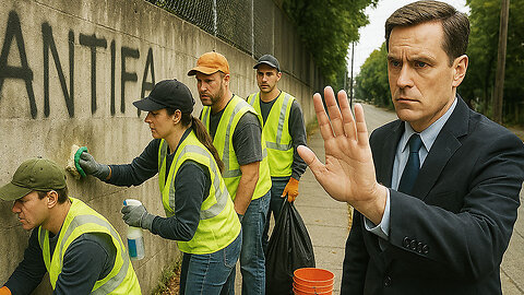 Seattle Federal ICE Building: Volunteers Ordered to STOP Cleaning Up Anti-ICE Graffiti