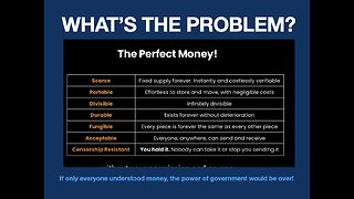 What's the Problem with our Society?