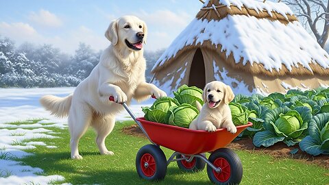 Mama Dog’s Hard Work 🐕🍦 Saving for a New Car Toy For Puppy🚗💖 Heartwarming Story