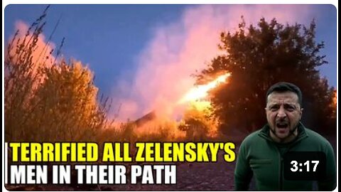 THERMOBARIC FIRE DEMOLISHED ZELENSKY'S DEFENSE LINE IN POKROVSK!