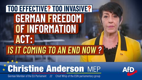 Too effective? Too invasive? Freedom of Information Act: Is it coming to an end now?