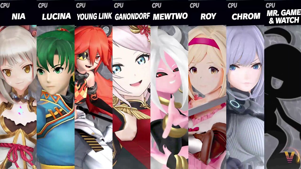 Waifu Battle-Royale over Melee-Era Characters - Round 2: SSBU Quickie